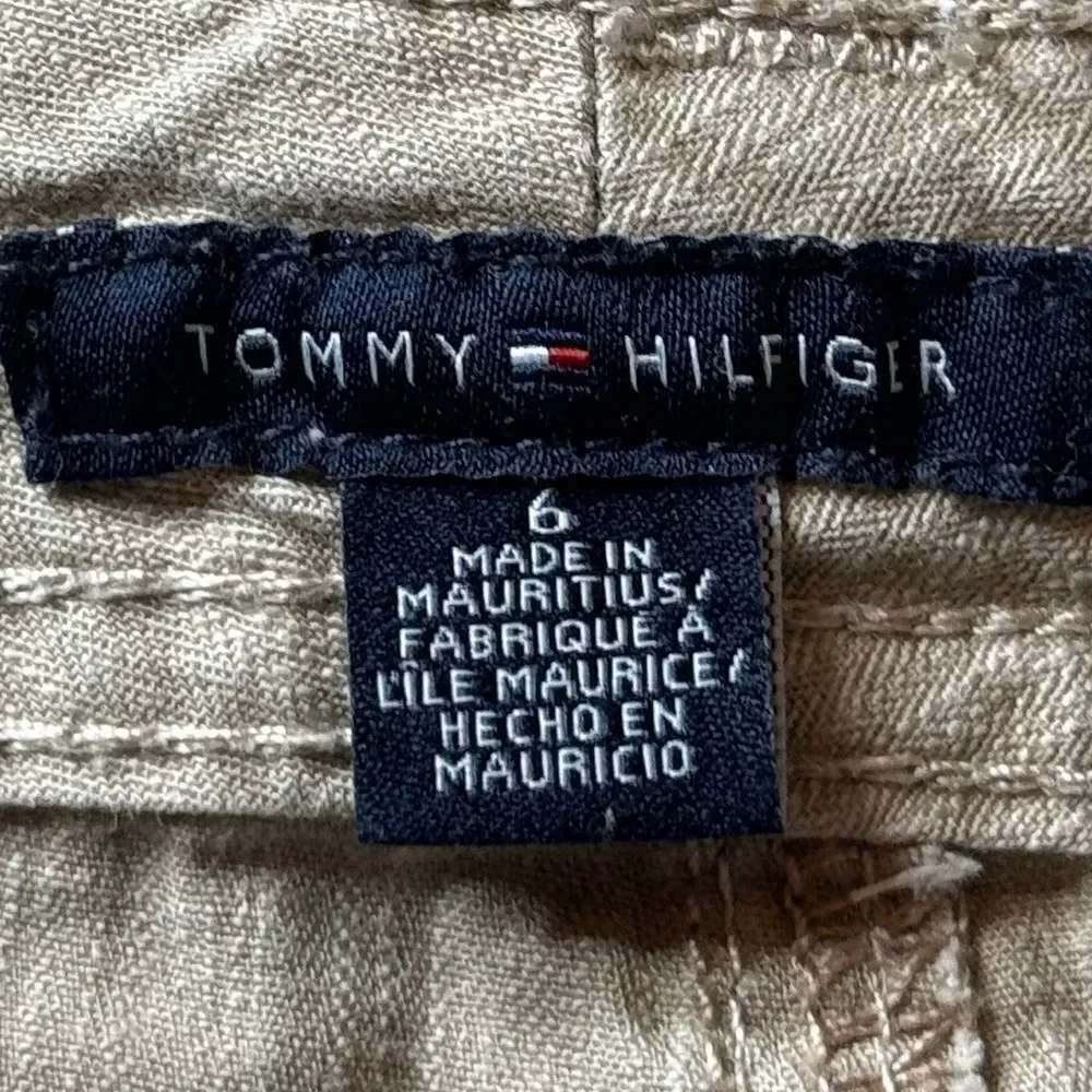 Tommy Hilfiger Khaki Shorts size 6